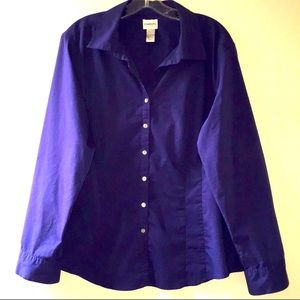 Chicos size 3 (14) beautiful purple blouse.